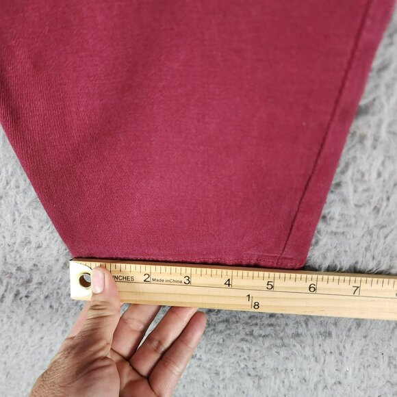 DL1961 Jeans Womens 32 Margaux Red Stretch Mid Rise Xtwill Skinny NWOT - Picture 8 of 16